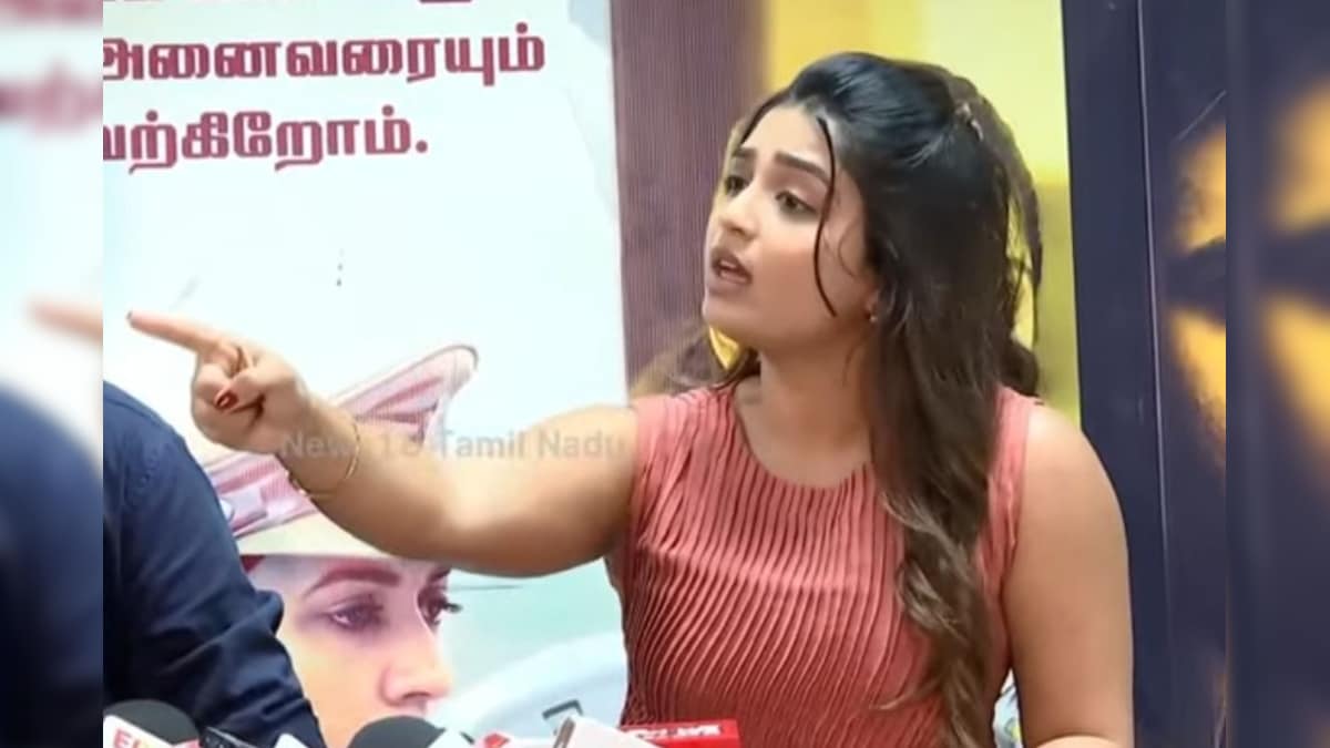 உடல் எடை குறித்த கேள்வி.. இன்டர்வியூவில் டென்ஷனான 96 பட நடிகை | பொழுதுபோக்கு - News18 தமிழ்