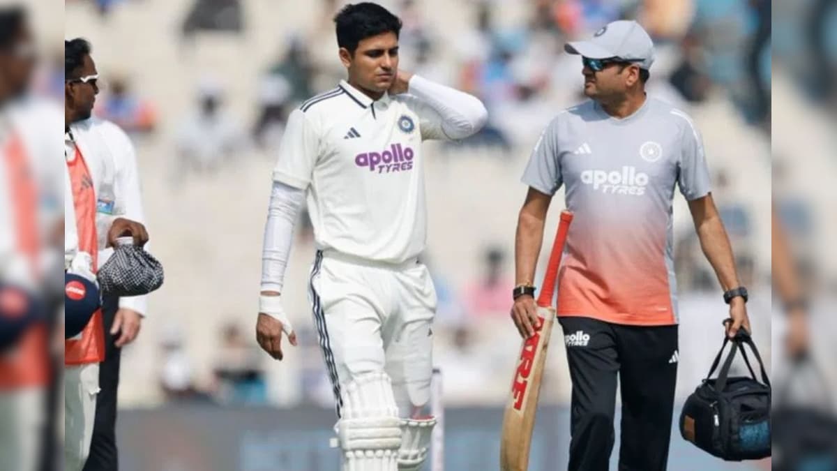 கொல்கத்தா டெஸ்டில் கழுத்து வலியால் வெளியேறிய சுப்மன் கில்.. உடல்நிலை குறித்து வெளியான அப்டேட் | விளையாட்டு - News18 தமிழ்