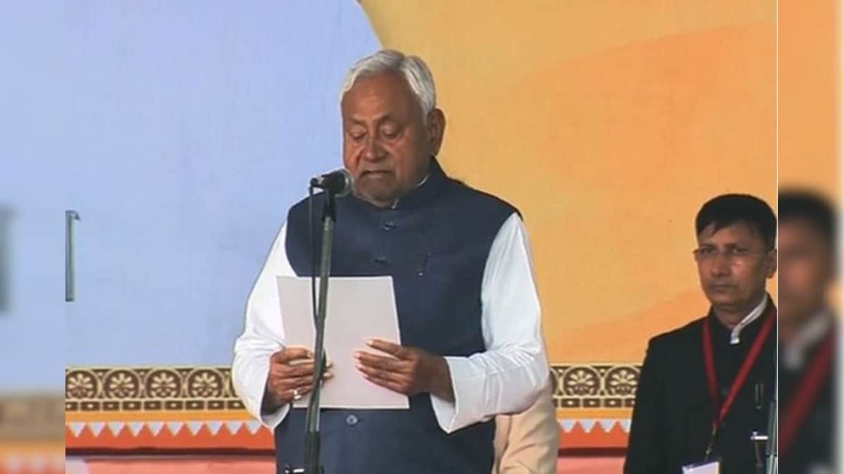 CM Nitish Kumar | பிகார் முதலமைச்சராக 10 ஆவது முறையாக பதவியேற்றார் | இந்தியா - News18 தமிழ்