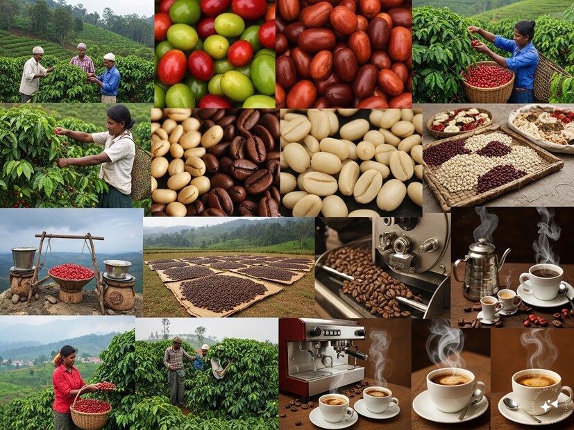  "கர்நாடகாவில் சிக்மகளூர், கூர்க் மற்றும் ஹாசன்; தமிழ்நாட்டின் புல்னி, ஷெவராய், நீலகிரி மற்றும் ஆனைமலை பகுதிகளாகட்டும்; கர்நாடகா-தமிழ்நாடு எல்லையில் உள்ள பிலிகிரி பகுதியாகட்டும்; அல்லது கேரளாவில் வயநாடு, திருவிதாங்கூர் மற்றும் மலபார் பகுதிகளாகட்டும். இந்திய காபியின் பன்முகத்தன்மை உண்மையிலேயே குறிப்பிடத்தக்கது" என்று பிரதமர் பாராட்டியிருந்தார்.