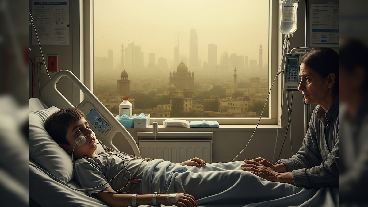 டெல்லி மாசுபாடு காரணமாக தனது மகனுக்கு அறுவை சிகிச்சை செய்ய வேண்டிய நிலை...! தாயின் உருக்கமான பதிவு... | ட்ரெண்டிங் - News18 தமிழ்