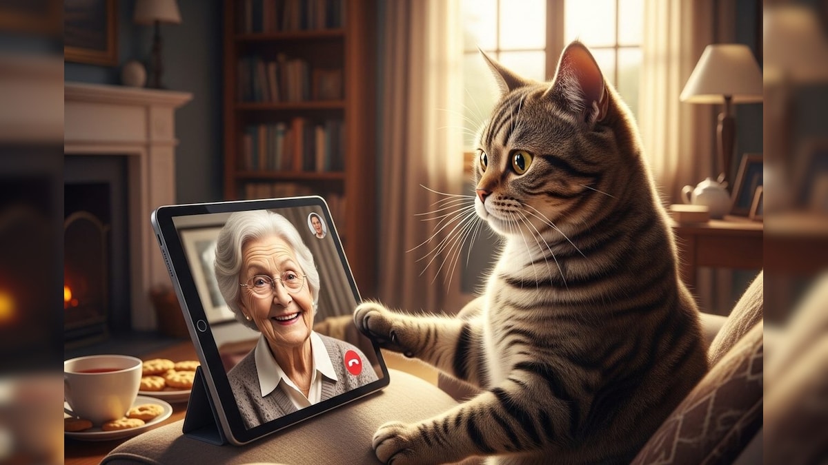 பாட்டியிடம் வீடியோ காலில் பேசும் செல்லப்பிராணி...! இதயத்தை உருக்கும் வீடியோ வைரல்... | ட்ரெண்டிங் - News18 தமிழ்