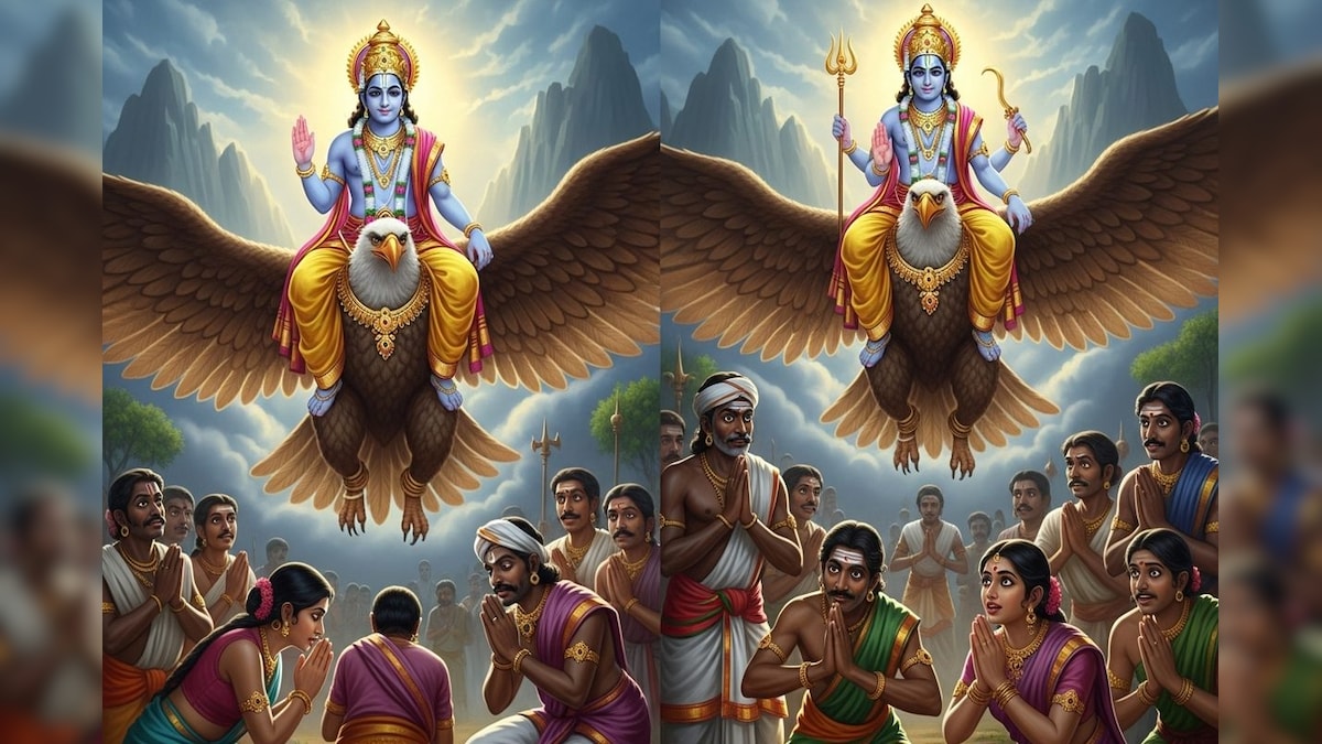 Garuda puranam | வாழ்க்கையில் இந்த 4 விஷயங்களை பாதியில் விடக்கூடாதாம்.. கருடபுராணம் சொல்வது இதுதான்! | ஆன்மிகம் - News18 தமிழ்