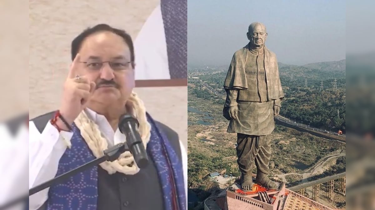 “படேல் வரலாற்றை அழிக்க முயற்சித்த காங்கிரஸ்.. பிரிவு 370 நாட்டிற்கு தொந்தரவு” – அமைச்சர் ஜெ.பி. நட்டா | இந்தியா - News18 தமிழ்