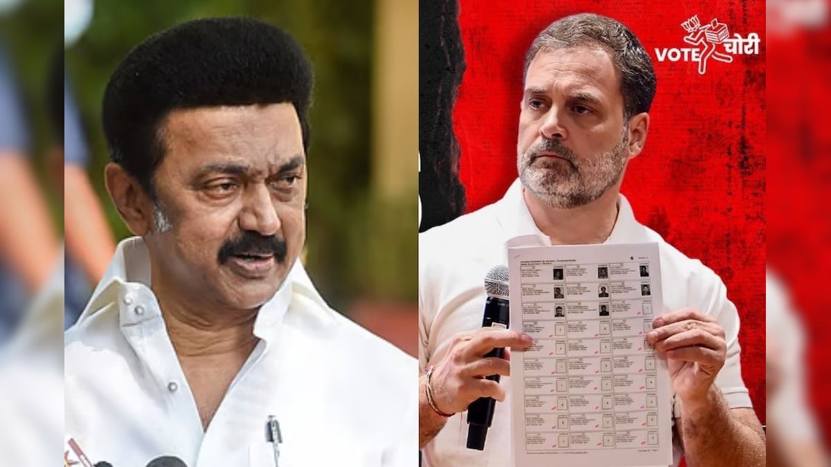 “திருடப்படும் மக்கள் தீர்ப்பு; வாய்திறக்காத தேர்தல் ஆணையம்” – முதலமைச்சர் மு.க. ஸ்டாலின்    | தமிழ்நாடு - News18 தமிழ்