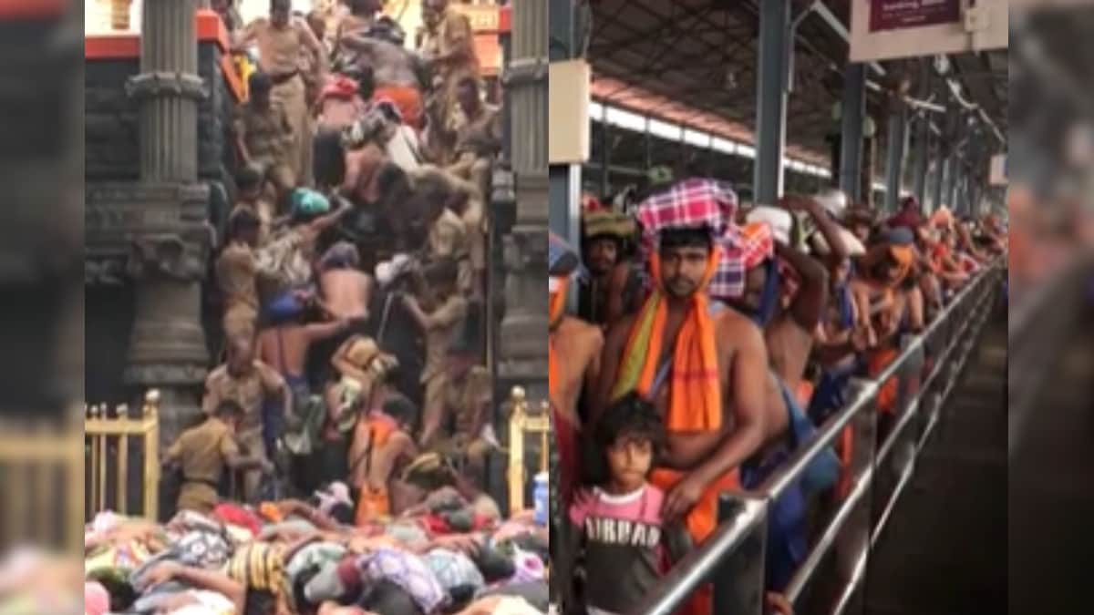 கார்த்திகை முதல் நாள்.. சபரிமலையில் குவிந்த ஒன்றரை லட்சம் பக்தர்கள்.. 6 மணி நேரம் காத்திருந்து தரிசனம்! | ஆன்மிகம் - News18 தமிழ்