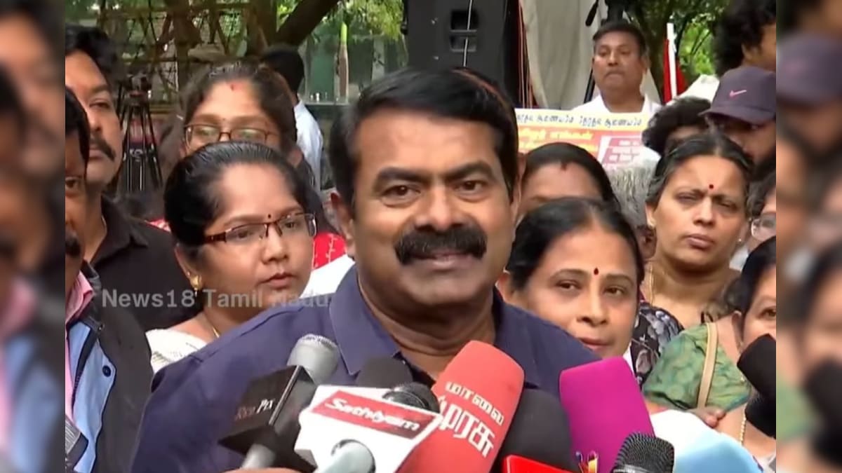 SIR : “தமிழ்நாட்டில் ஒரு கோடி பேர் வாக்குரிமையை இழக்கப்போகிறார்கள்” – நாதக சீமான் | தமிழ்நாடு - News18 தமிழ்