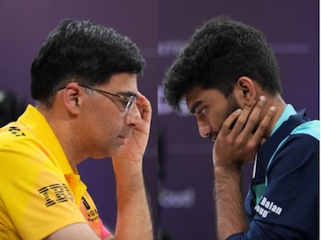 விஸ்வநாதன் ஆனந்த் - குகேஷ் விஸ்வநாதன் ஆனந்த் - குகேஷ்