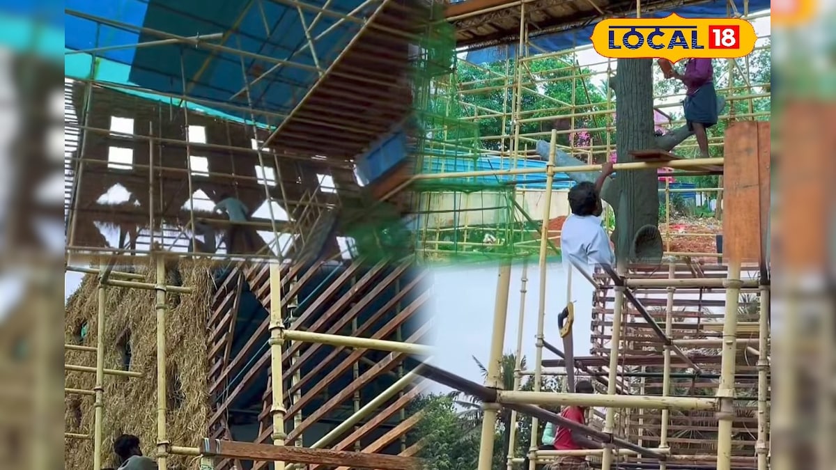 சினிமாவை மிஞ்சும் பிரம்மாண்டம்... 70 அடி உயரத்தில் அரண்மனை போல் ரெடியாகும் கிறிஸ்மஸ் குடில்... | தமிழ்நாடு - News18 தமிழ்