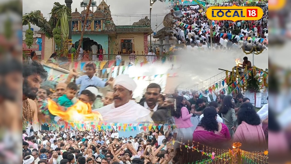 நீலகிரியின் உயரமான கம்பத்தில் ஒளிர்ந்த தீபம்... நஞ்சநாடு லக்ச ஹப்பா திருவிழா... | ஆன்மிகம் - News18 தமிழ்