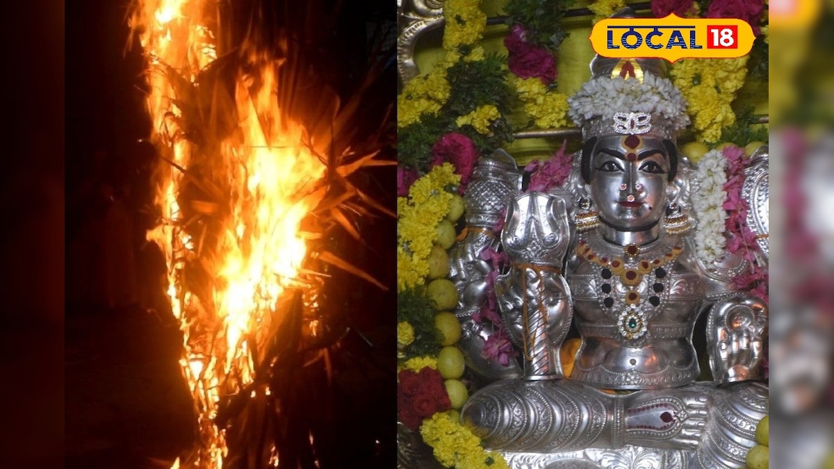 கார்த்திகை தீபத் திருவிழா... தூத்துக்குடி கோவில்களில் சொக்கப்பனை கொளுத்தி வழிபாடு... | தூத்துக்குடி - News18 தமிழ்