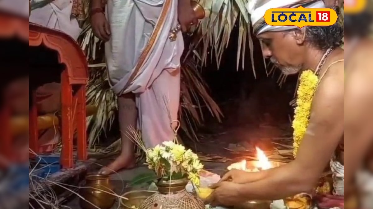 கார்த்திகை தீபம் : தர்பானேஸ்வரர் ஆலயத்தில் நடைபெற்ற சொக்கப்பனை கொளுத்தும் நிகழ்ச்சி...! | புதுச்சேரி - News18 தமிழ்