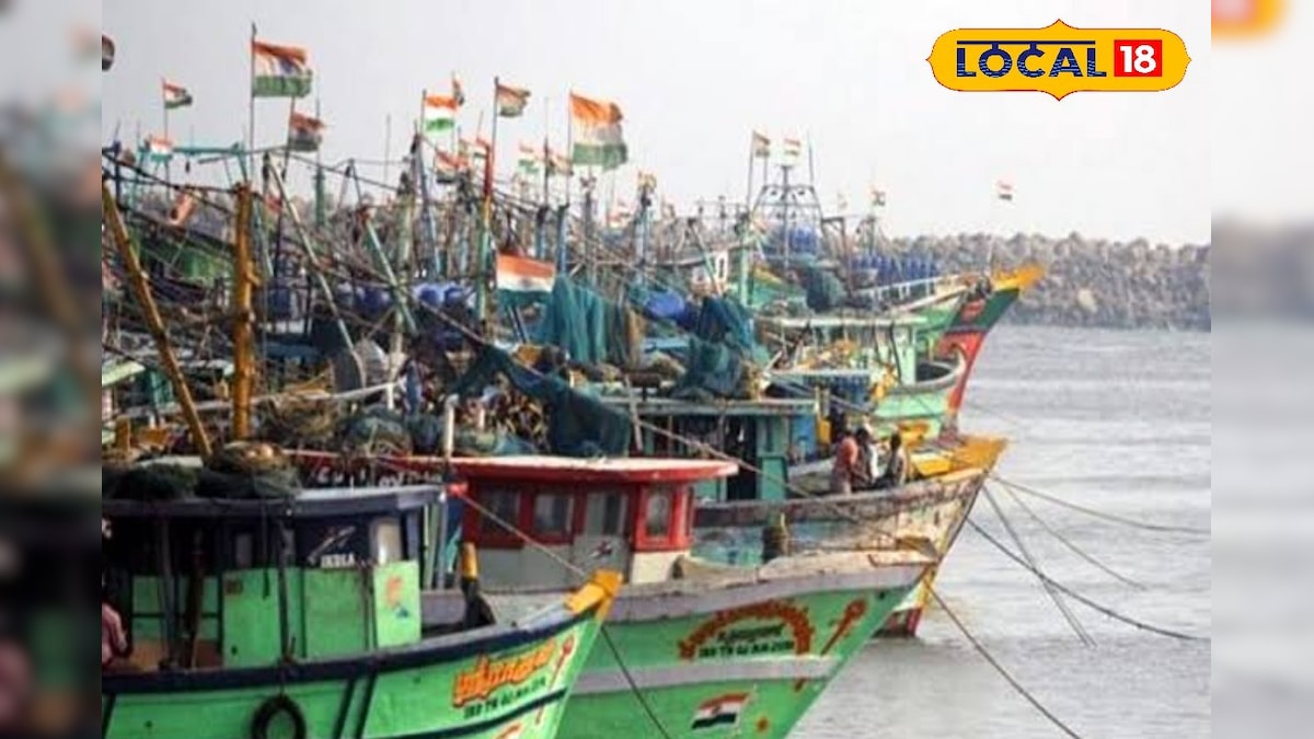 வங்கக்கடலில் வளிமண்டல சுழற்சி... மீனவர்களுக்கு மீன்வளத்துறை விடுத்த எச்சரிக்கை... | மயிலாடுதுறை - News18 தமிழ்