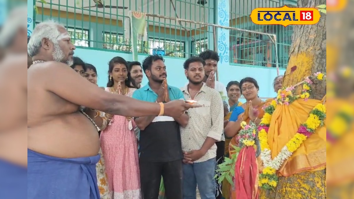 வேப்பமரத்தில் திடீரென கசிந்த பால்.. பட்டுப்புடவை சாத்தி, கற்பூரம் ஏற்றி வழிபட்ட மக்கள் !  | ஆன்மிகம் - News18 தமிழ்