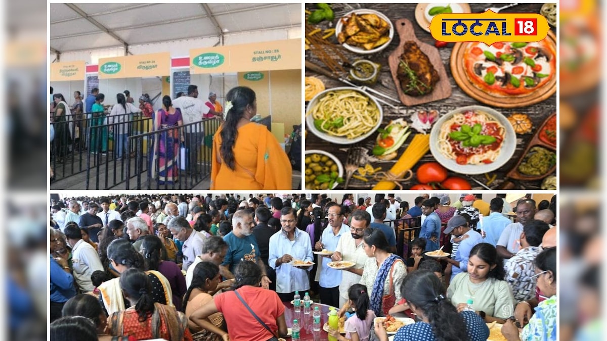 Food Festival 2025: ஒரே இடத்தில் 235 வெரைட்டி ஃபுட்!! சென்னை பெசன்ட் நகர் கடற்கரையில் களைகட்டும் உணவு திருவிழா... | தமிழ்நாடு - News18 தமிழ்