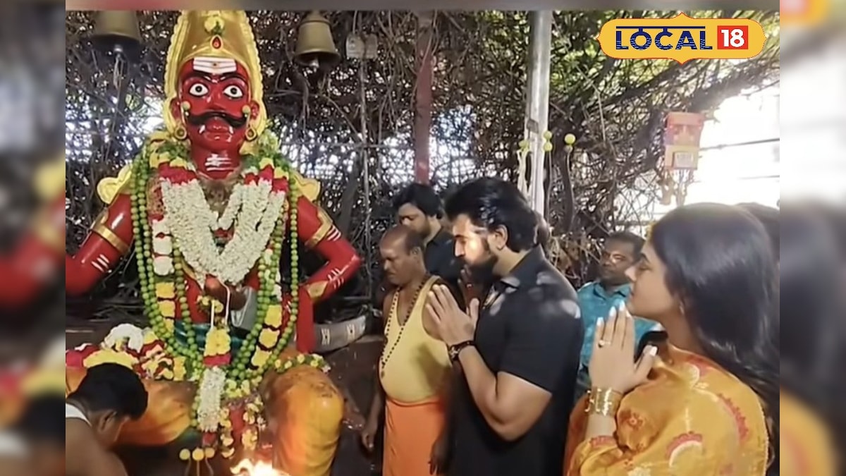 வெண்ணங்குடி முனியப்பன் கோவிலில் நடிகர் அருண் விஜய் சாமி தரிசனம்.!! | சினிமா - News18 தமிழ்