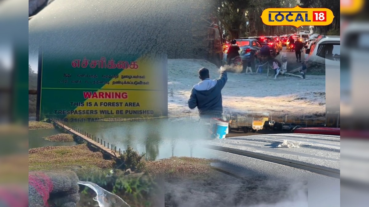உறைந்த ஊட்டி... இன்ஃப்ளூயன்சர்களால் வந்த இன்னல்... சுற்றுலாப் பயணிகளுக்கு வனத்துறை தடை... | நீலகிரி - News18 தமிழ்