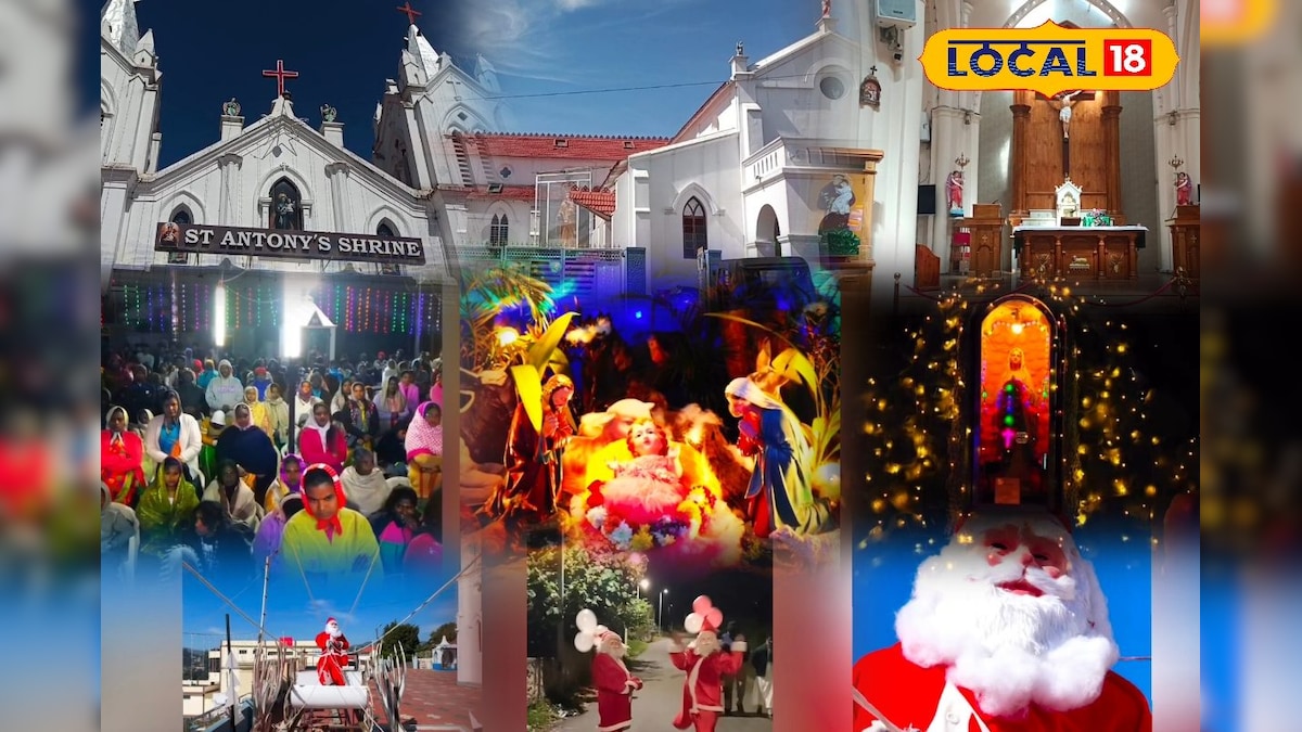 மின்னொளியில் ஜொலித்த தேவாலயங்கள்... குளிரையும் பொருட்படுத்தாது வழிபாடு நடத்திய மக்கள்... | நீலகிரி - News18 தமிழ்