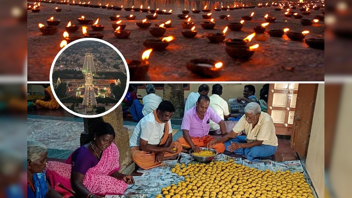 தடபுடலாக ரெடியாகும் பிரசாதம் - கார்த்திகை தீபத் திருவிழாவில் நெகிழ்ச்சி... | ஆன்மிகம் - News18 தமிழ்