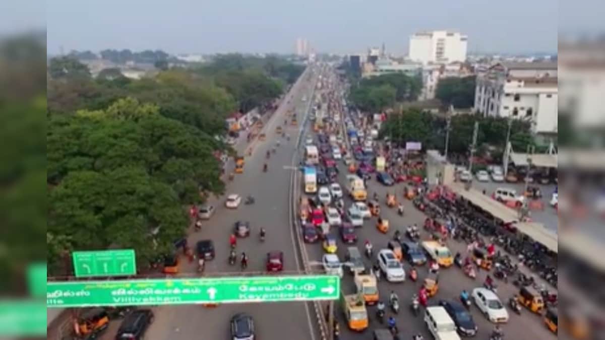 4 கிலோ மீட்டர் தூரத்திற்கு போக்குவரத்து நெரிசல்... நடவடிக்கை எடுக்க பொதுமக்கள் கோரிக்கை | தமிழ்நாடு - News18 தமிழ்