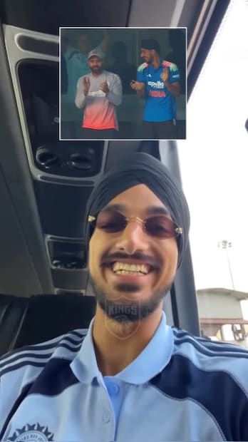  அப்போது ரோஹித் ஷர்மாவின் அருகில் நின்ற இந்திய பௌலர் அர்ஷ்தீப் சிங், ரோஹித் உண்மையில் என்ன சொன்னார் என்பதை விளக்கி வீடியோ வெளியிட்டுள்ளார். அதில், "விராட் பாயின் சதத்திற்குப் பிறகு ரோஹித் பாய் என்ன சொன்னார் என்று கேட்டு எனக்கு நிறைய செய்திகள் வருகின்றன. எனவே, அவர் சொன்னதை நான் பகிர்ந்து கொள்கிறேன்." என்று அர்ஷ்தீப் பகிர்ந்து கொண்டார். அதாவது, ரோஹித் "நீலி பாரி, லால் பரி, கம்ரே மே பேண்ட், முஜே நதியா பசந்த்..." என்று கூறியதாக அர்ஷ்தீப் தெரிவித்தார். இதன் அர்த்தம், "நீல தேவதை, சிவப்பு தேவதை, அறையில் அடைத்து வைக்கப்பட்டுள்ளார், எனக்கு ஆறுகளை பிடிக்கும்" என்பதே.