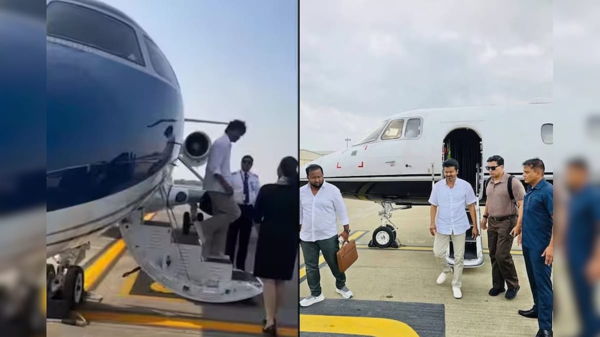 TVK Vijay | விமானத்தை மாற்றிய தவெக விஜய்... கோவை பயணித்த பிரைவேட் ஜெட் ஒருநாள் கட்டணம் எவ்வளவு? | தமிழ்நாடு - News18 தமிழ்