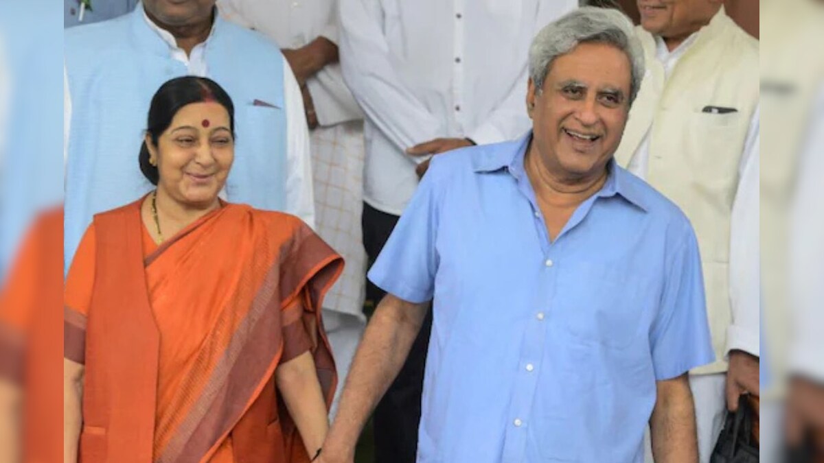 உடல் நலக்குறைவால் சுஷ்மா சுவராஜின் கணவர் மரணம்.. அரசியல் தலைவர்கள் இரங்கல் | இந்தியா - News18 தமிழ்