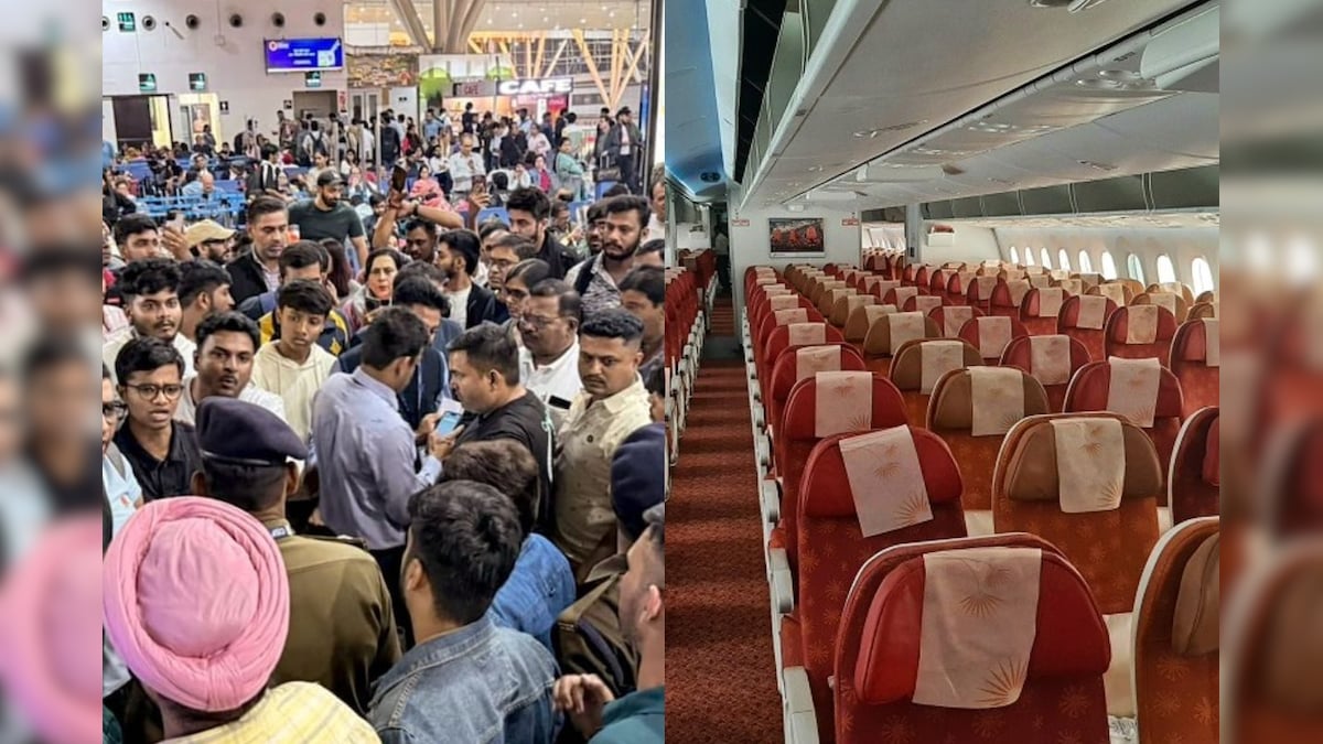 இண்டிகோ விமானங்கள் ரத்தானபோது.. பயணிகளுக்கு ஹேப்பி நியூஸ் சொன்ன ஏர் இந்தியா நிறுவனம்! | இந்தியா - News18 தமிழ்