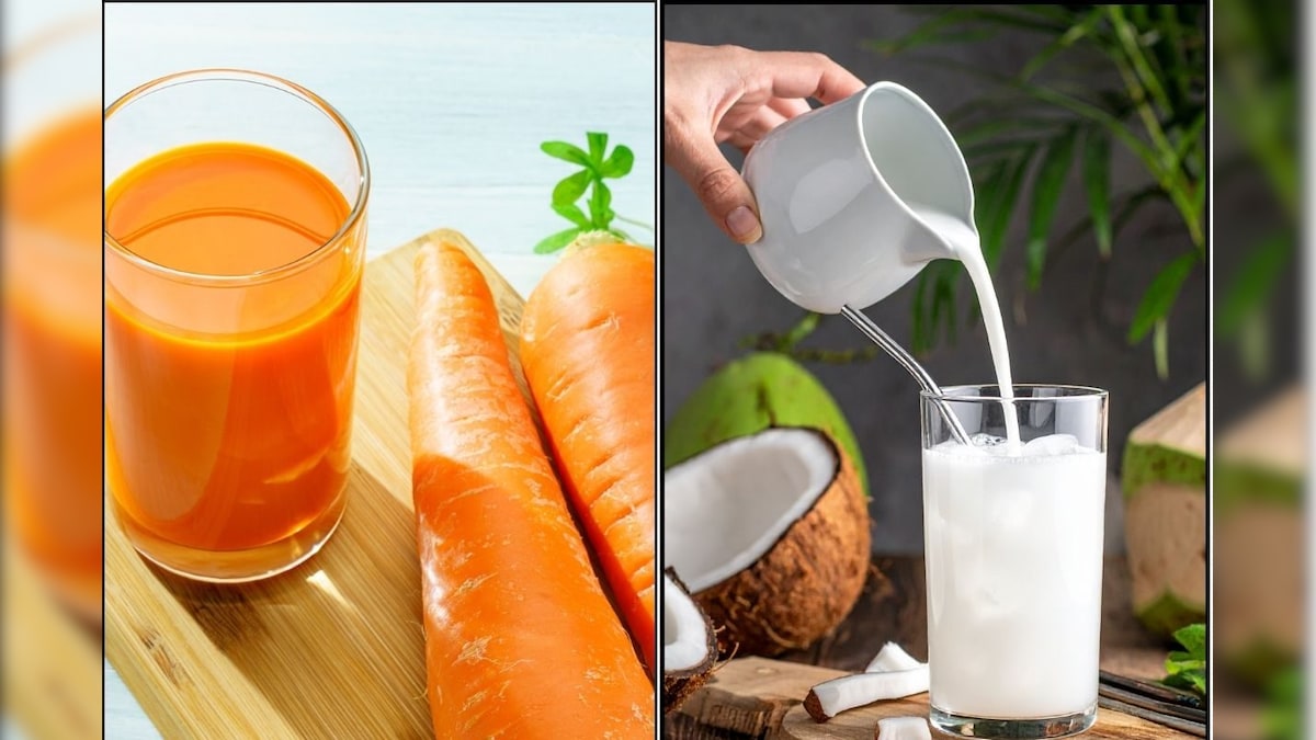 Carrot Juice | தேங்காய்ப்பாலுடன் கேரட் ஜூஸ்... கிடைக்கும் ஆச்சர்யமான 5 நன்மைகள்! | லைஃப்ஸ்டைல் - News18 தமிழ்