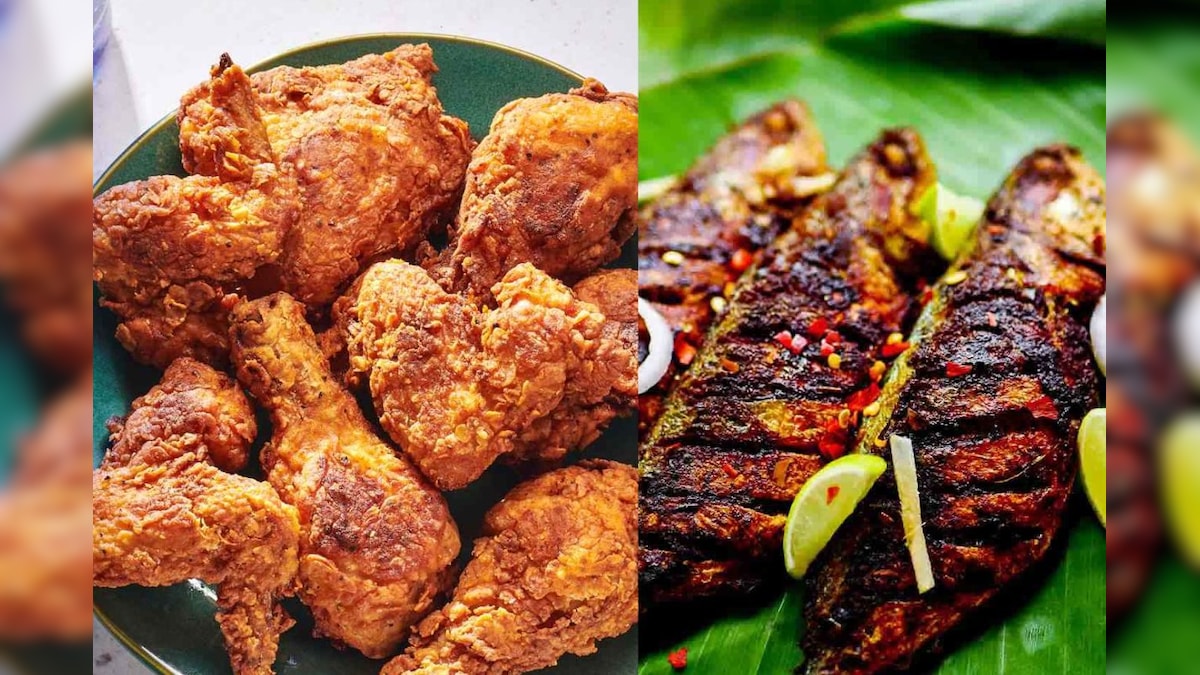 சிக்கன் VS மீன்.. இரண்டில் எது ஆரோக்கியத்திற்கு அதிக நன்மைகளை தருகிறது..? | லைஃப்ஸ்டைல் - News18 தமிழ்