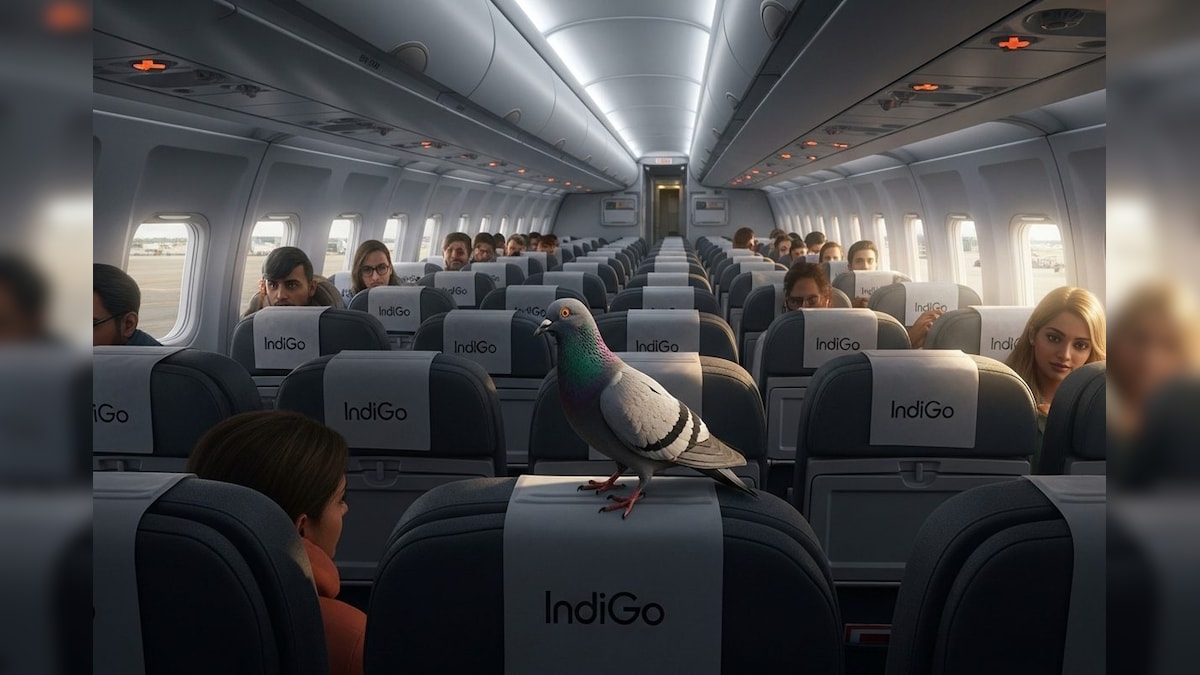 புறப்படவிருந்த இன்டிகோ விமானத்தில் நுழைந்த புறா...! வைரல் வீடியோ... | ட்ரெண்டிங் - News18 தமிழ்