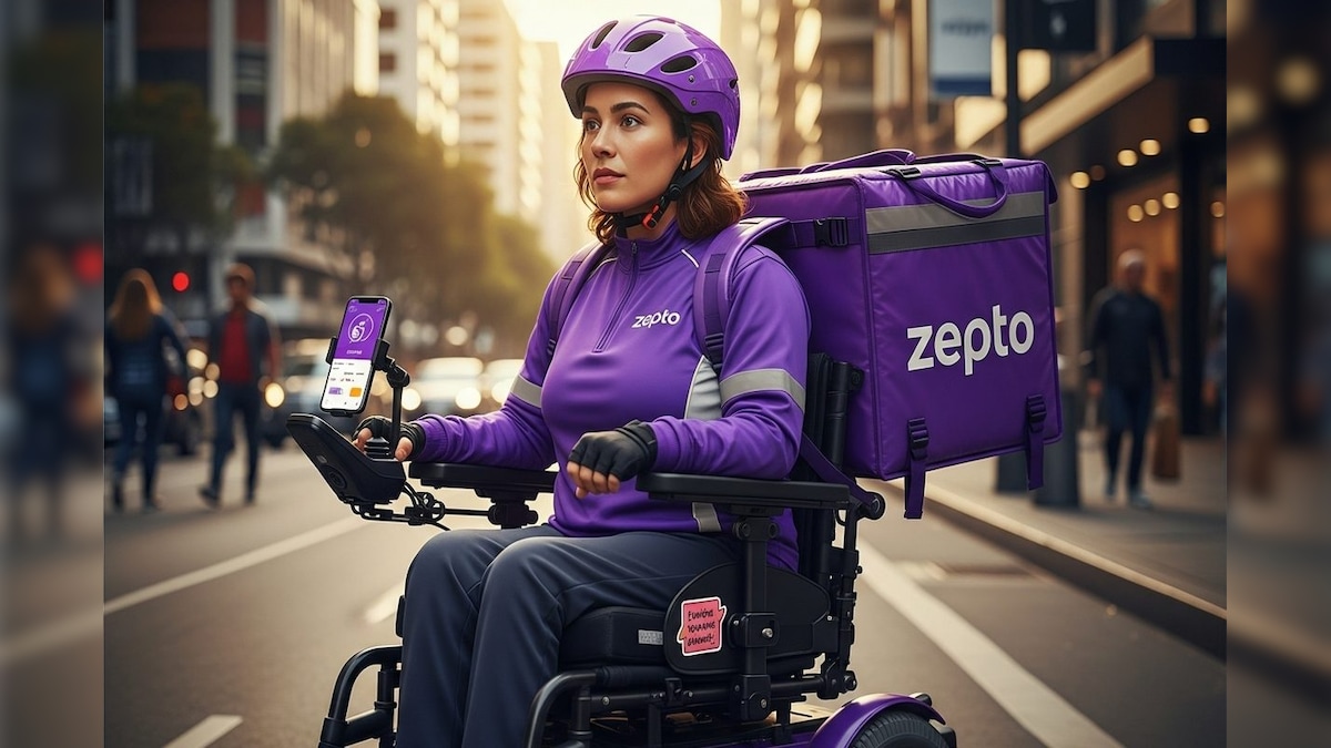 நெட்டிசன்களின் மனதை உருக வைத்த மாற்றுத்திறனாளி ஜெப்டோ டெலிவரி பெண்...! வைரலாகும் வீடியோ... | ட்ரெண்டிங் - News18 தமிழ்