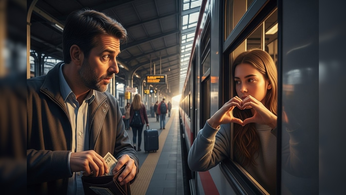 மகளின் சைகையை தவறாகப் புரிந்துகொண்டு பணத்தை கொடுத்த தந்தை...! வைரலாகும் வீடியோ... | ட்ரெண்டிங் - News18 தமிழ்