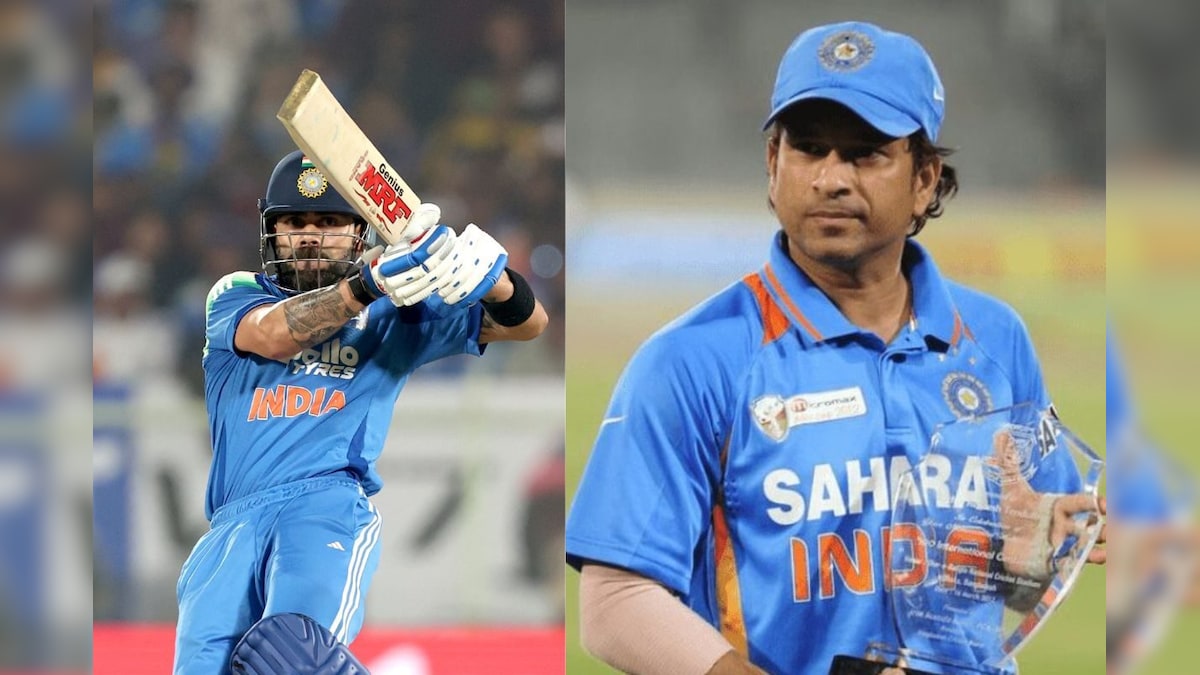 அதிக முறை தொடர் நாயகன் விருது வென்ற வீரர்கள்.. சச்சின் டெண்டுல்கரை பின்னுக்கு தள்ளிய விராட் கோலி | விளையாட்டு - News18 தமிழ்