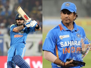 விராட் கோலி - சச்சின் டெண்டுல்கர்