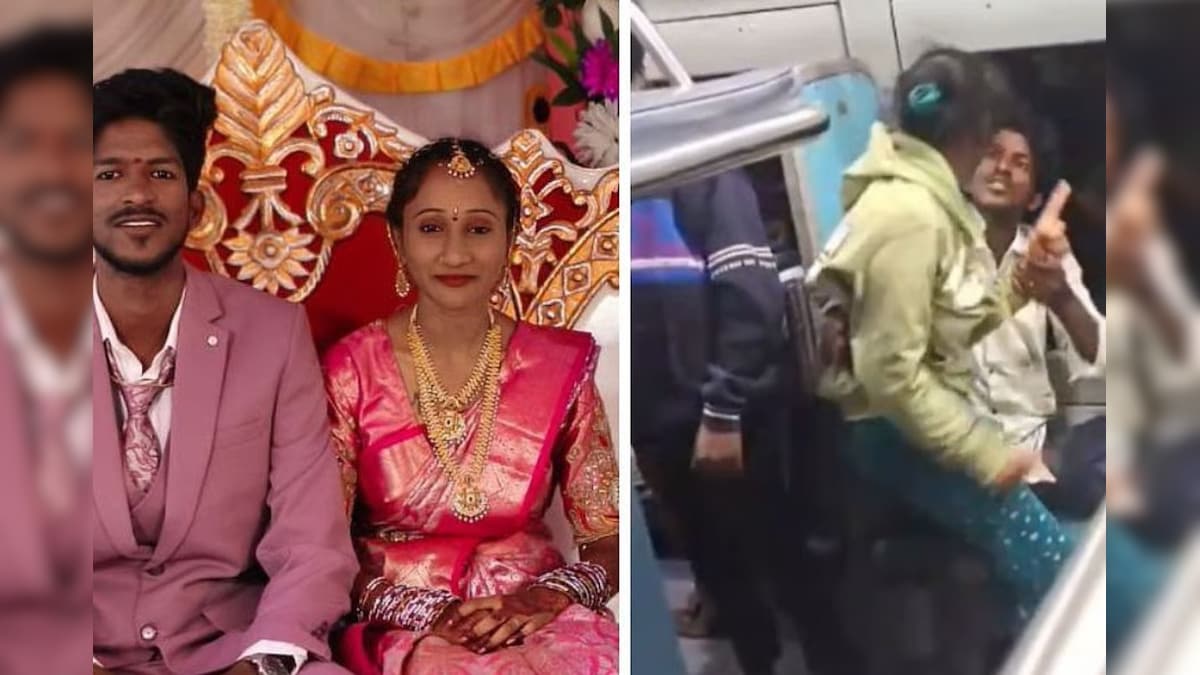 தெலங்கானாவில் ஓடும் ரயிலில் விபரீத முடிவெடுத்த புதுமண தம்பதி… வாக்குவாதம் செய்த வீடியோ வைரல்! | இந்தியா - News18 தமிழ்