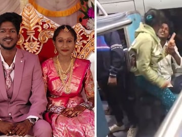 புது மண தம்பதிகள்