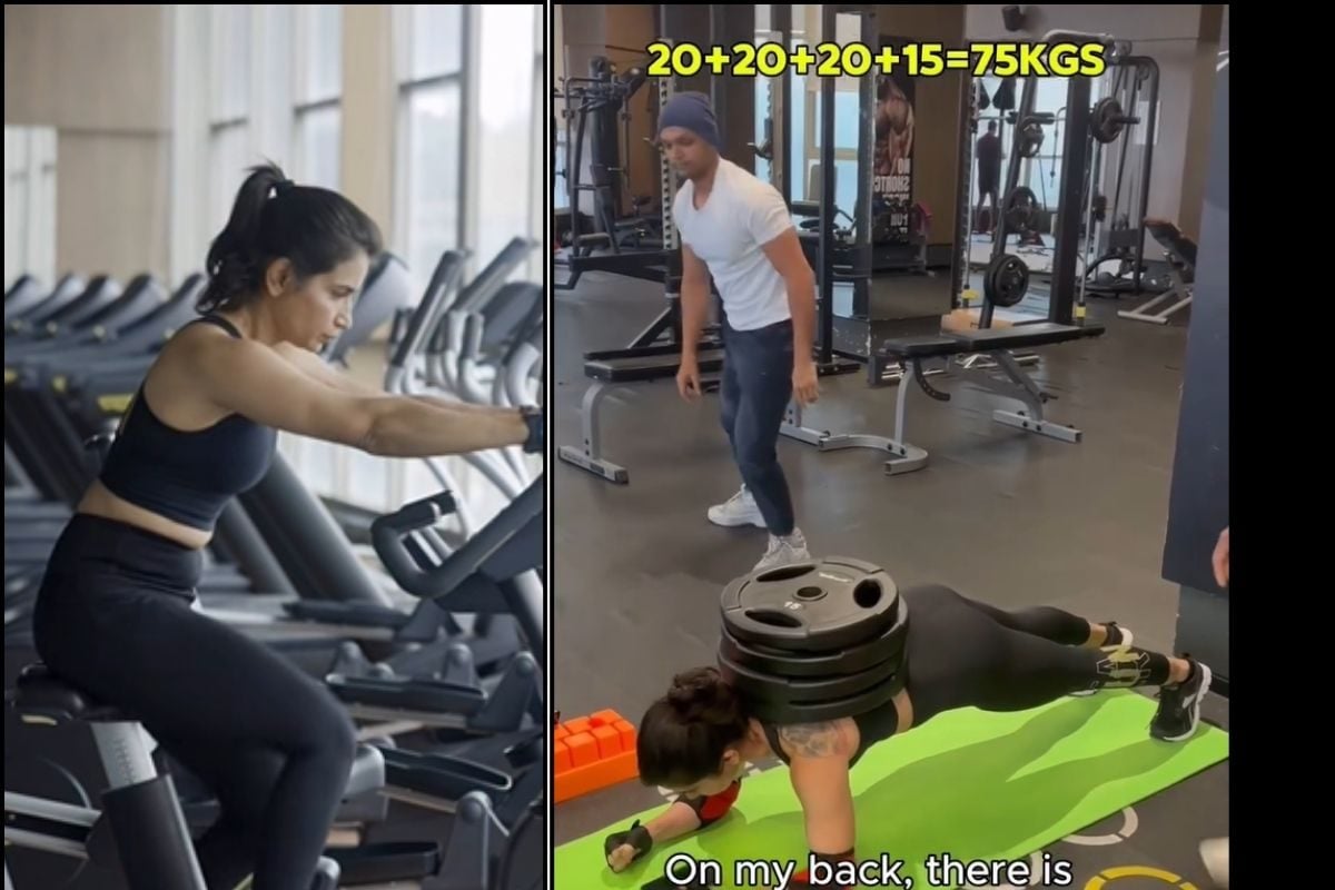 Weighted Plank-ல் 40 வயதில் ஆசிய சாதனை படைத்த சின்னத்திரை நடிகை!