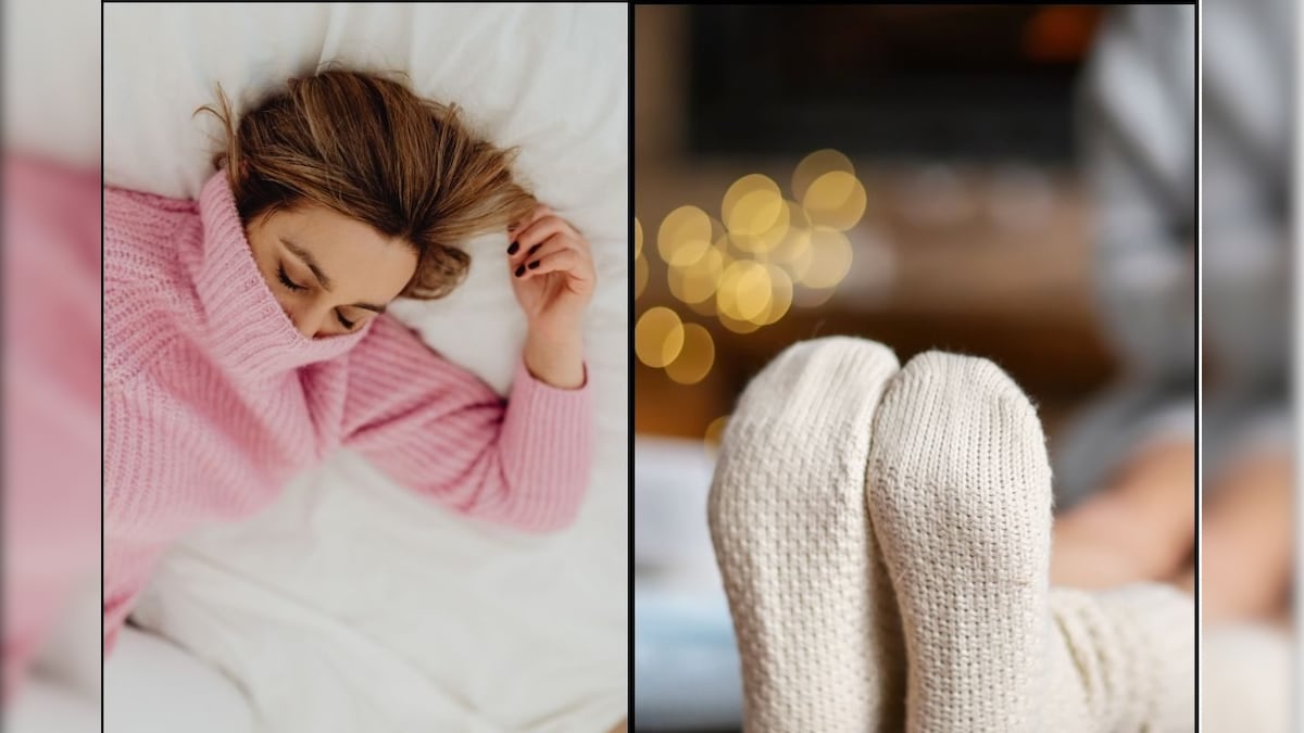 குளிர்காலத்தில் ஸ்வெட்டர், சாக்ஸ் அணிந்தபடியே தூங்குவது நல்லதா? அறிவியல் விளக்கம் இதோ... | லைஃப்ஸ்டைல் - News18 தமிழ்