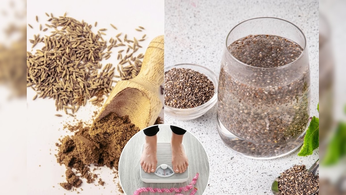 Weight Loss | சீரக தண்ணீர் Vs சியா விதை ஊறவைக்கப்பட்ட நீர்... உடல் எடைக்கு எது சிறந்தது? | லைஃப்ஸ்டைல் - News18 தமிழ்
