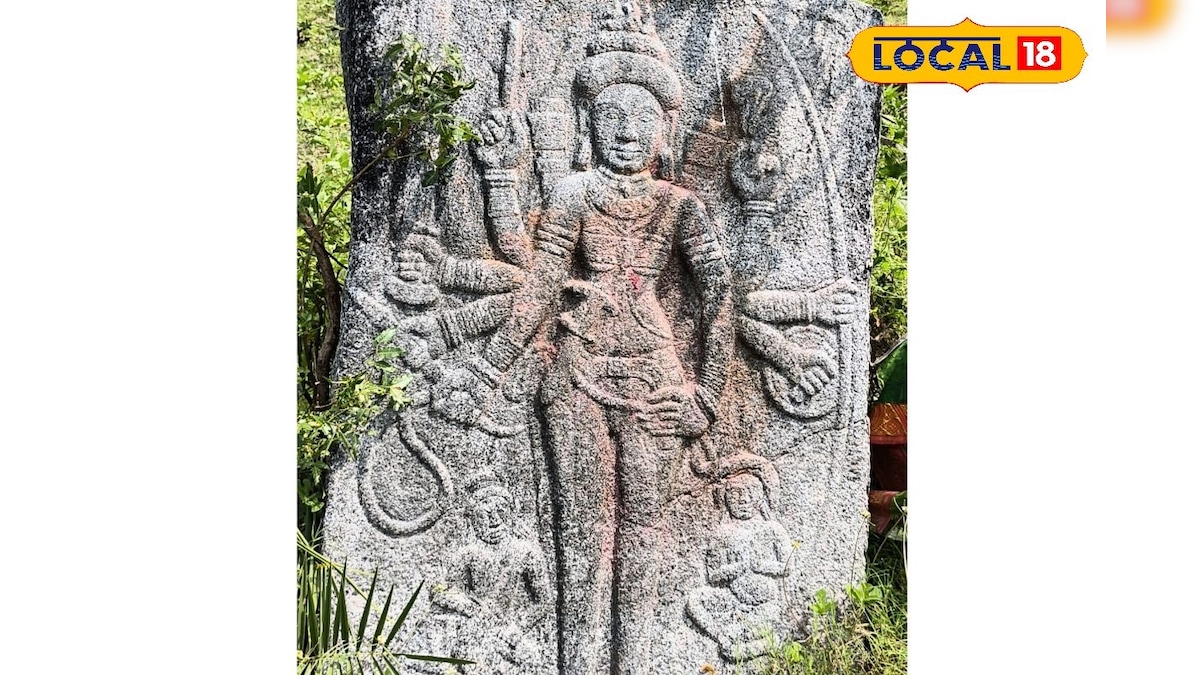 பழந்தமிழர்களின் தாய் தெய்வம்... 1200 ஆண்டு பழமை... ஒரே ஊரில் 3 கொற்றவை சிற்பங்கள் | விழுப்புரம் - News18 தமிழ்