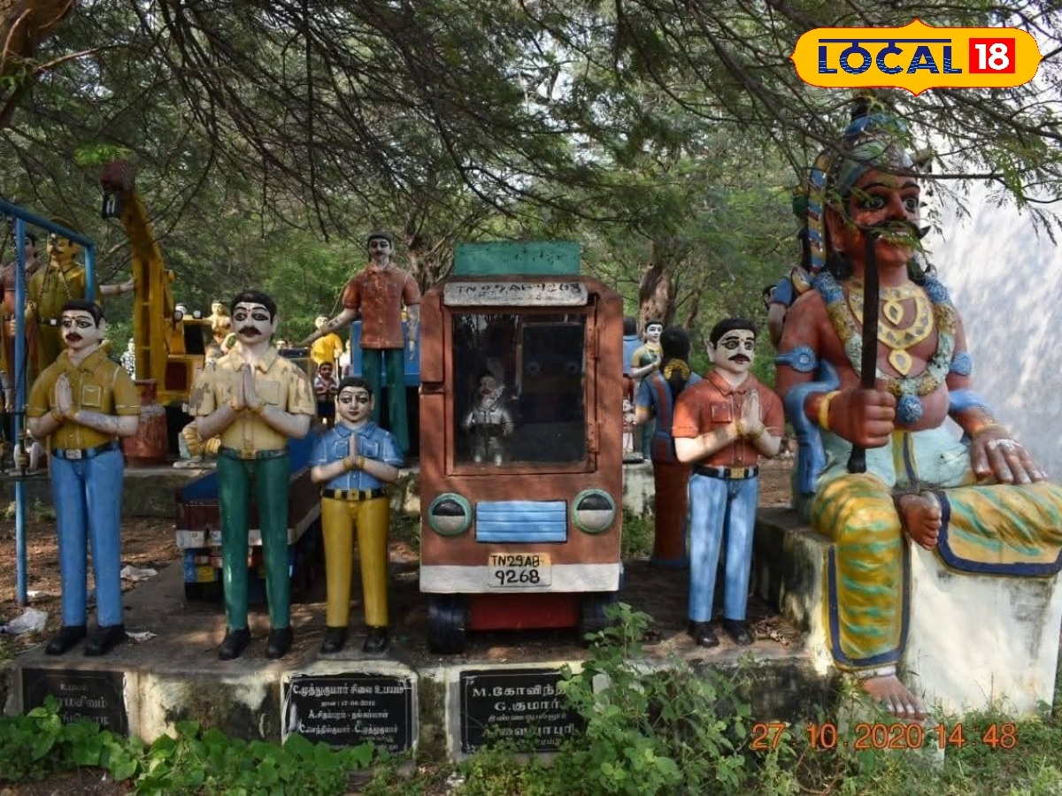 வனத்துக்குள் அதிசய கோயில்... நினைத்ததை நடத்தி வைக்கும் பொம்மை சிலைகள்... எங்க இருக்கு தெரியுமா? | ஆன்மீகம் போட்டோகேலரி - News18 தமிழ்