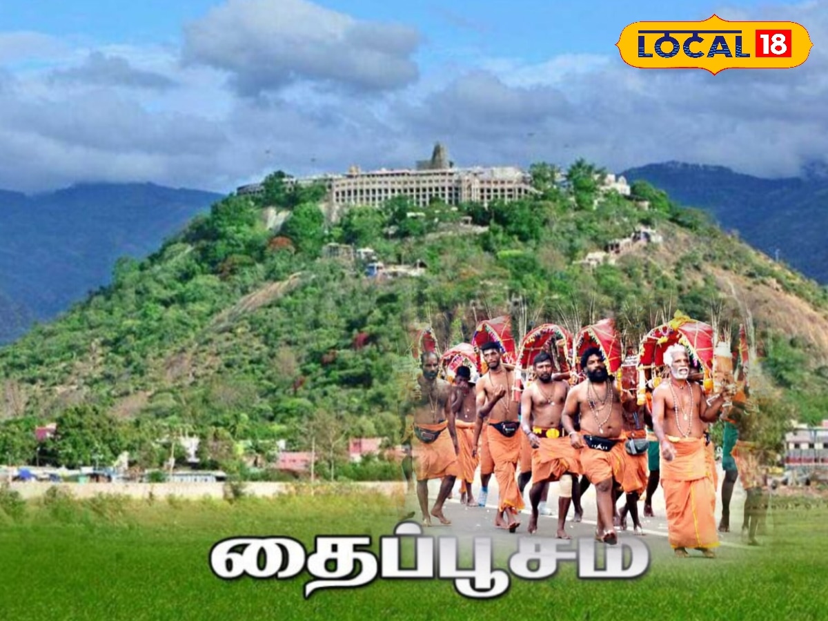 தைப்பூசம்... 360 ஆண்டுகளுக்கு மேலாக முருகனுக்கு பாதயாத்திரை செல்லும் தீவிர முருக பக்தர்கள்..! | தமிழ்நாடு போட்டோகேலரி - News18 தமிழ்