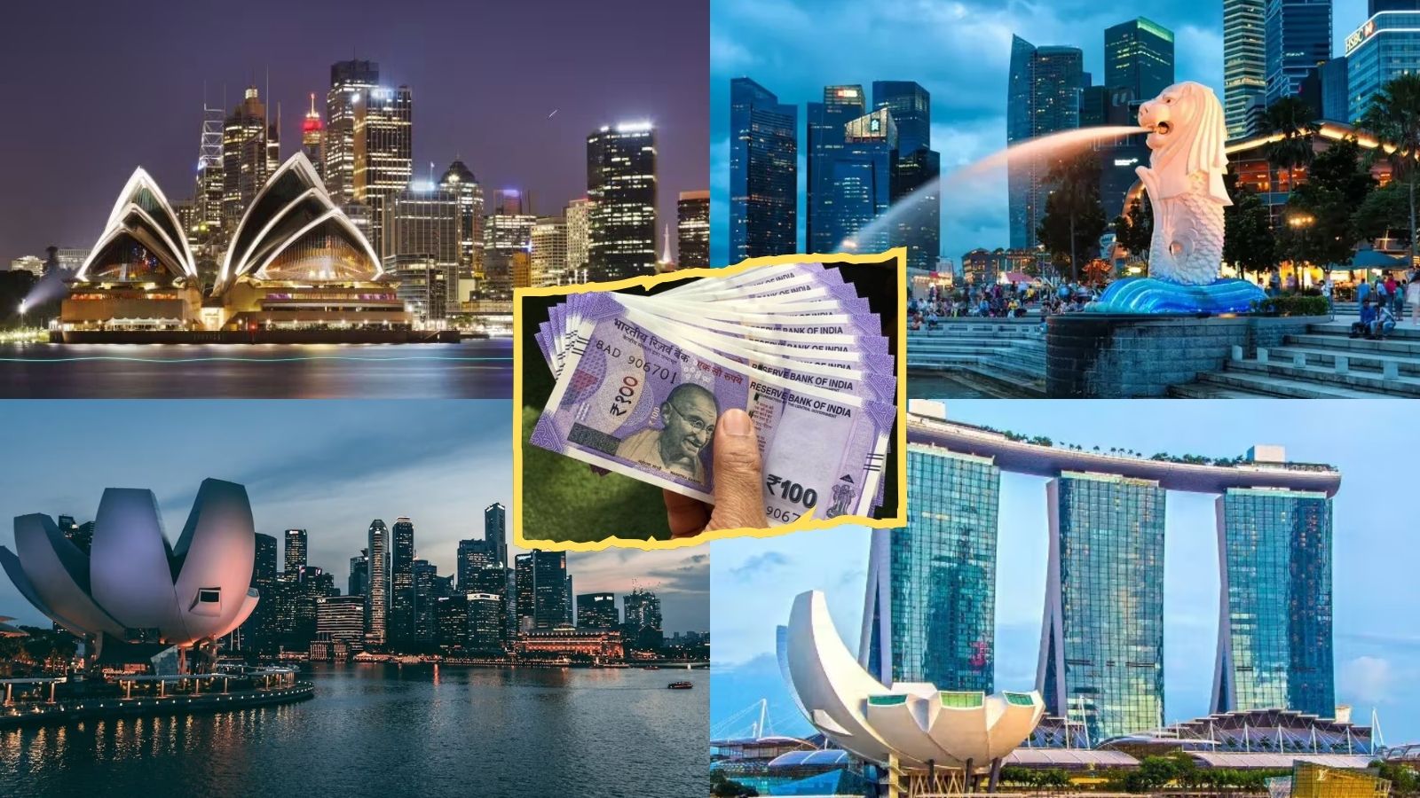 இந்தியாவின் 100 ரூபாய் சிங்கப்பூரில் எவ்வளவு தெரியுமா? தெரிஞ்சா ஆச்சரியப்படுவீங்க! | வணிகம் போட்டோகேலரி - News18 தமிழ்