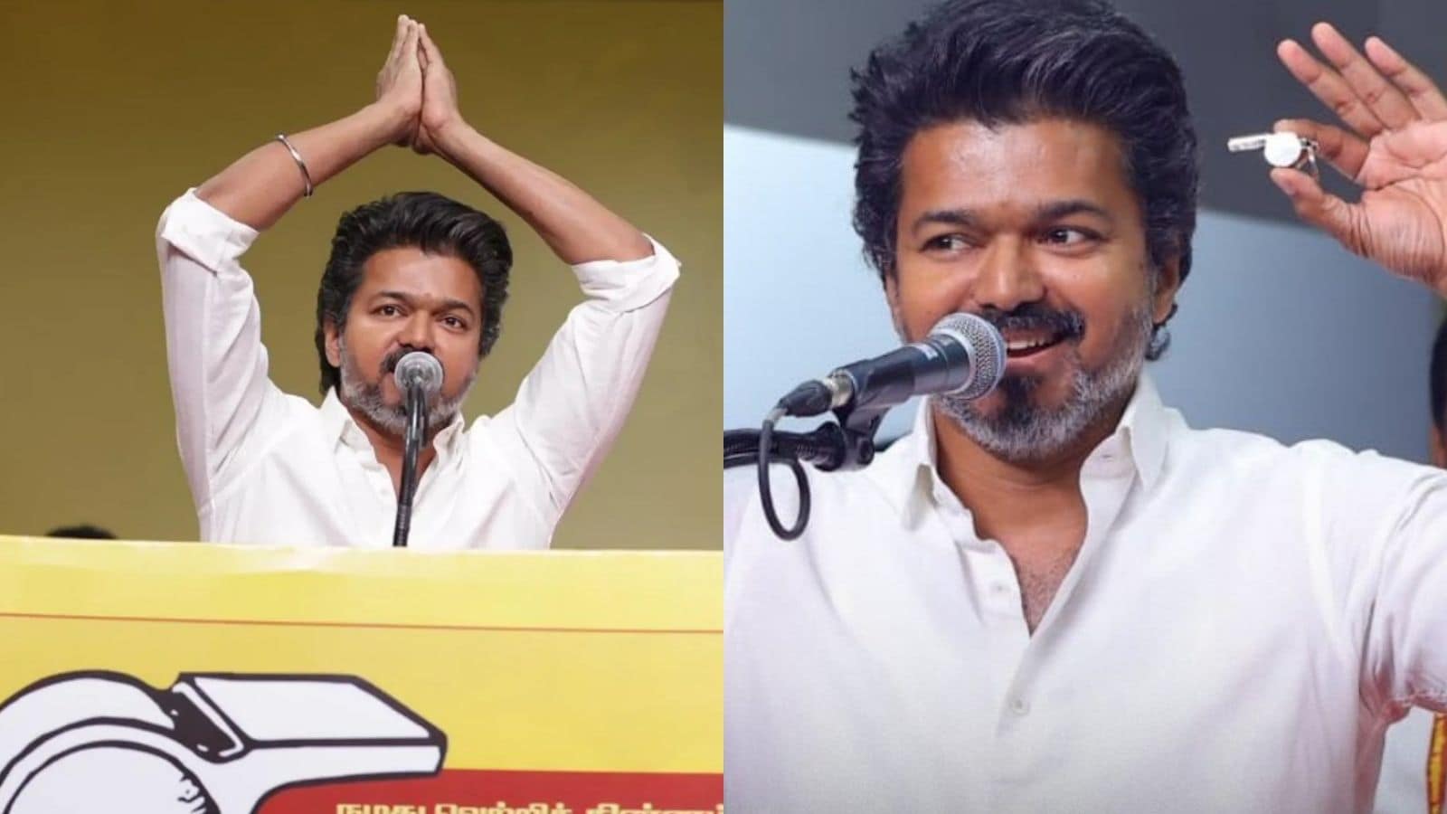 TVK Vijay | நட்பு சக்திகள்... நிர்வாகிகள் கூட்டத்தில் தவெக விஜய் கூறிய உண்மை கதை! | தமிழ்நாடு போட்டோகேலரி - News18 தமிழ்