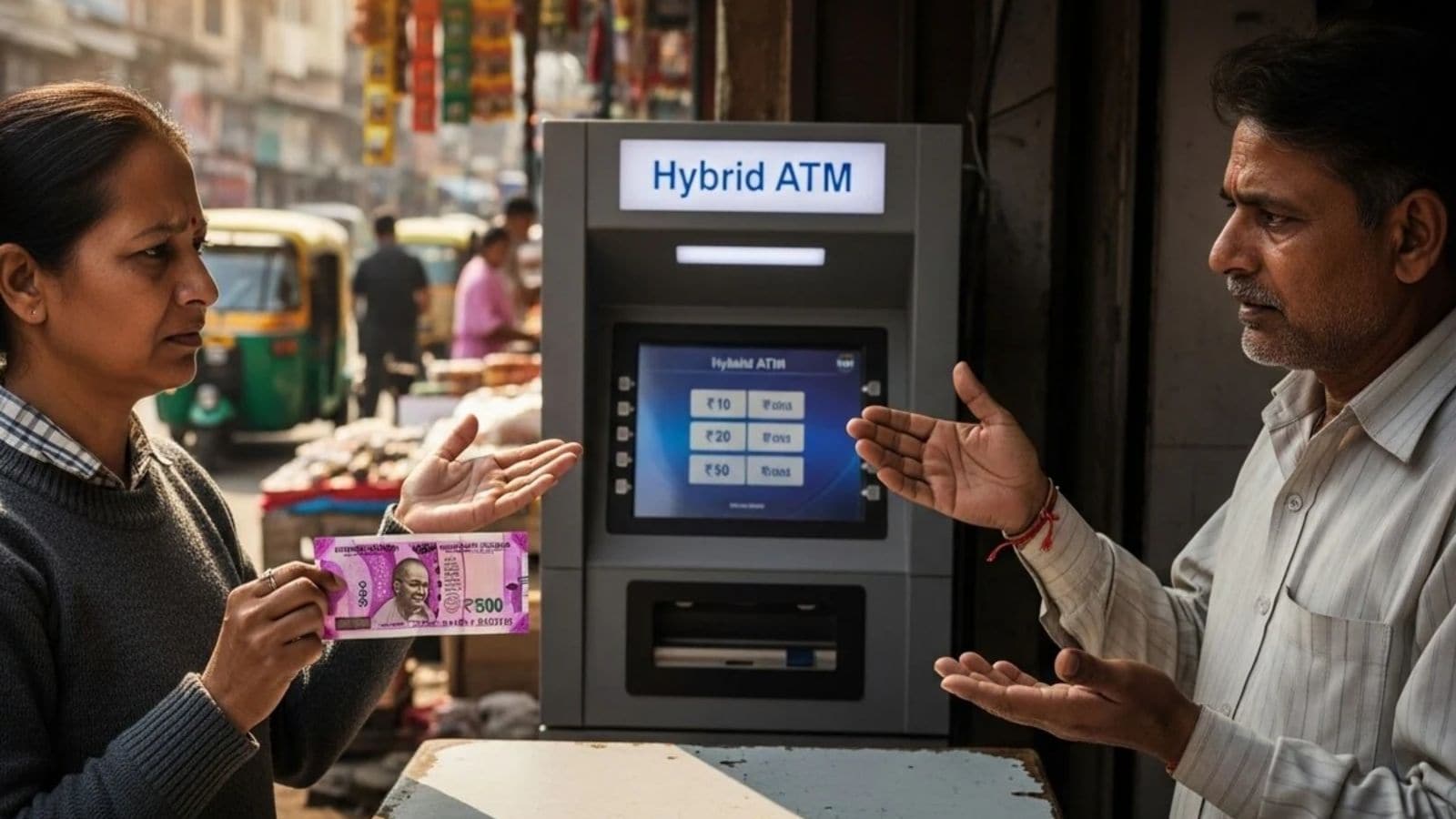 Hybrid ATM | நோட்டு கொடுத்தால் சில்லறை தரும்.. வரப்போகுது ஹைப்ரிட் ஏடிஎம்..!  | வணிகச் செய்திகள் - News18 தமிழ்