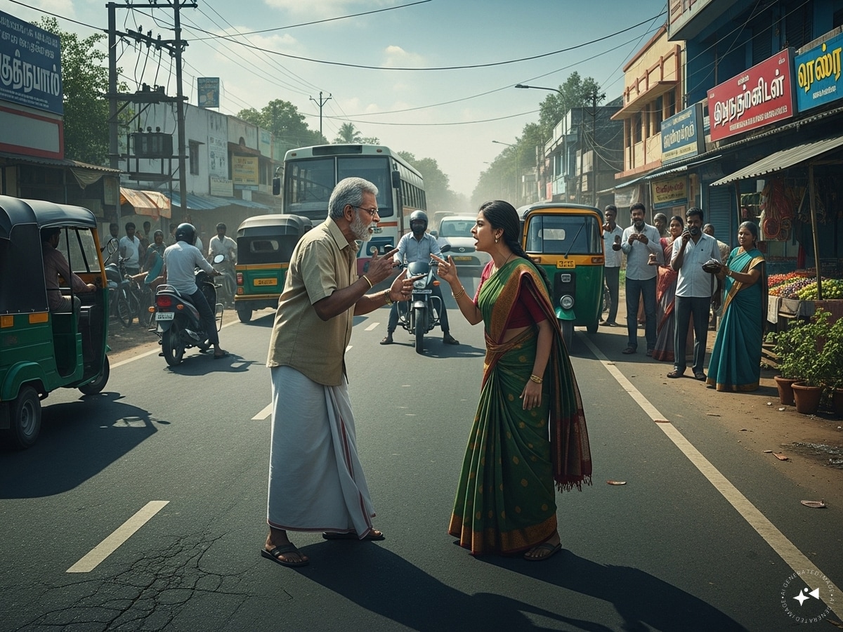 கள்ளக்காதல் தெரியவந்ததால் ஆத்திரம்.. மாமனாருக்கு நடுரோட்டில் மருமகள் கொடுத்த கொடூர தண்டனை.. என்ன நடந்தது? | தமிழ்நாடு செய்திகள் (Tamil Nadu News) - News18 தமிழ்