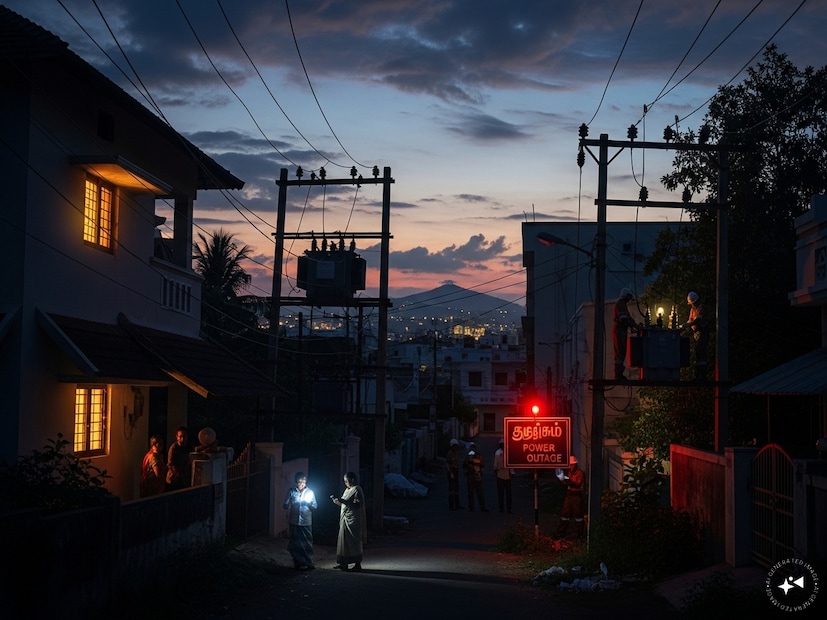 கோவை மாவட்டத்தில் நாளை (30.01.2026) மின்தடை ஏற்படும் பகுதிகள்: இருகூர், ஒண்டிப்புதூர், ஒட்டர்பாளையம், எஸ்.ஐ.எச்.எஸ் காலனி, பள்ளபாளையம் (ஒரு பகுதி), கண்ணம்பாளையம் (ஒரு பகுதி), சின்னியம்பாளையம், வெங்கிடாபுரம், தொட்டிபாளையம், கோல்ட்வின்ஸ், கீரநத்தம், வரதையங்கார்பாளையம், இடிகரை, அத்திபாளையம், சரவணம்பட்டி சில பகுதிகள், விஸ்வாசபுரம், வருவாய்நகர், கரந்துமேடு, வில்லங்குறிச்சி சில பகுதிகள், சிவனந்தபுரம், சத்திரோடு, சங்கரவீதி, ரவி தியேட்டர். மேலும், படுவம்பள்ளி, கஞ்சப்பள்ளி, காக்காபாளையம், சொக்கம்பாளையம், சோமையம்பாளையம், யமுனாநகர், காளப்பநாயக்கன்பாளையம், ஜிசிடி நகர், கணுவாய், கேஎன்ஜி புதூர், தடாகம் ரோடு, சேரன் இண்டஸ்ட்ரீஸ் பகுதி, வித்யா காலனி, சாஜ் கார்டன் ஆகிய இடங்கள். கோவை மாவட்டத்தில் நாளை (30.01.2026) மின்தடை ஏற்படும் பகுதிகள்: இருகூர், ஒண்டிப்புதூர், ஒட்டர்பாளையம், எஸ்.ஐ.எச்.எஸ் காலனி, பள்ளபாளையம் (ஒரு பகுதி), கண்ணம்பாளையம் (ஒரு பகுதி), சின்னியம்பாளையம், வெங்கிடாபுரம், தொட்டிபாளையம், கோல்ட்வின்ஸ், கீரநத்தம், வரதையங்கார்பாளையம், இடிகரை, அத்திபாளையம், சரவணம்பட்டி சில பகுதிகள், விஸ்வாசபுரம், வருவாய்நகர், கரந்துமேடு, வில்லங்குறிச்சி சில பகுதிகள், சிவனந்தபுரம், சத்திரோடு, சங்கரவீதி, ரவி தியேட்டர். மேலும், படுவம்பள்ளி, கஞ்சப்பள்ளி, காக்காபாளையம், சொக்கம்பாளையம், சோமையம்பாளையம், யமுனாநகர், காளப்பநாயக்கன்பாளையம், ஜிசிடி நகர், கணுவாய், கேஎன்ஜி புதூர், தடாகம் ரோடு, சேரன் இண்டஸ்ட்ரீஸ் பகுதி, வித்யா காலனி, சாஜ் கார்டன் ஆகிய இடங்கள்.