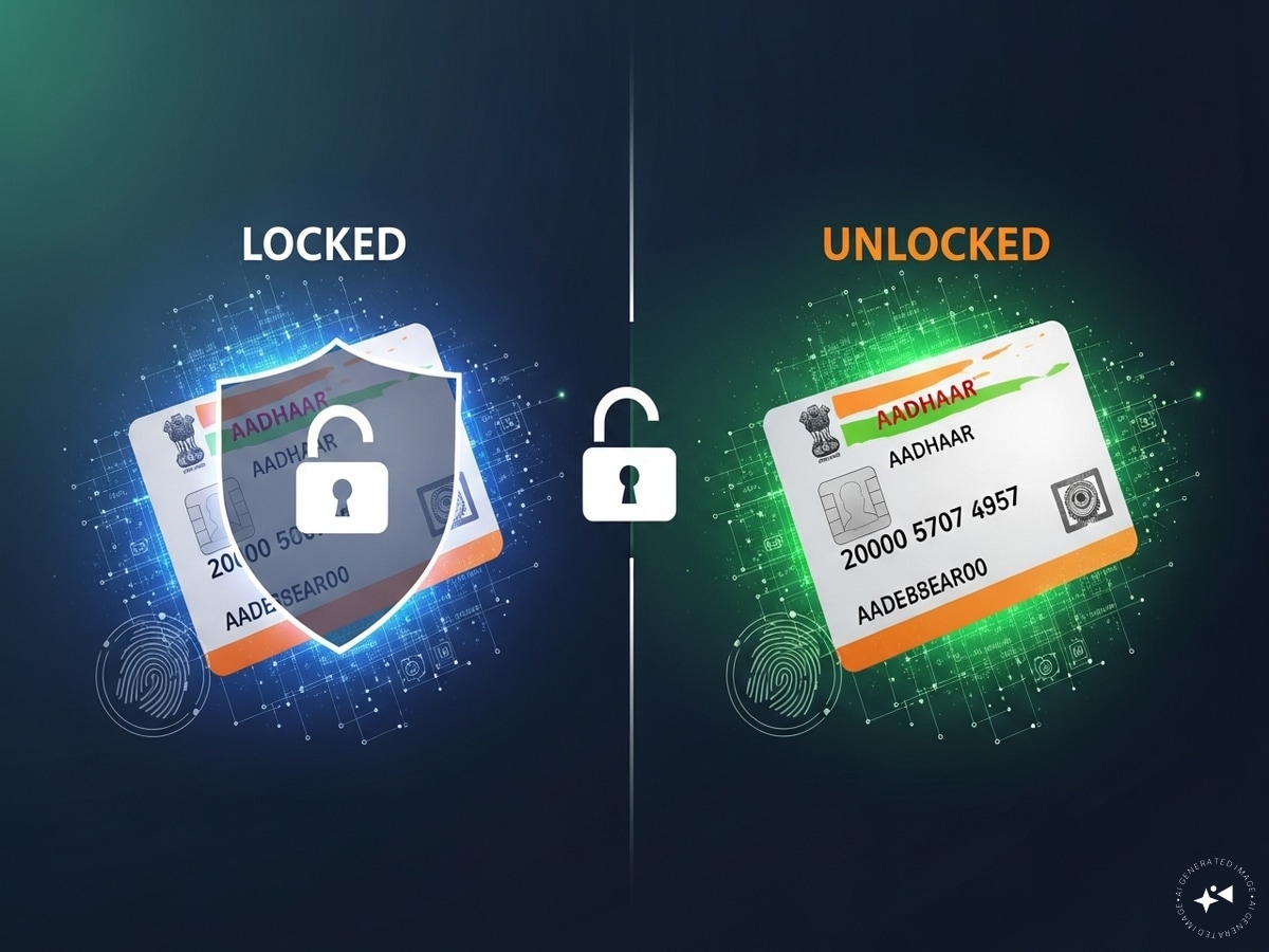 ஆதார் லாக் / அன்லாக் அம்சம்: பயன்படுத்துவது எப்படி...? விவரங்கள் இதோ... | Technology News (தொழில்நுட்ப செய்திகள்) - News18 தமிழ்