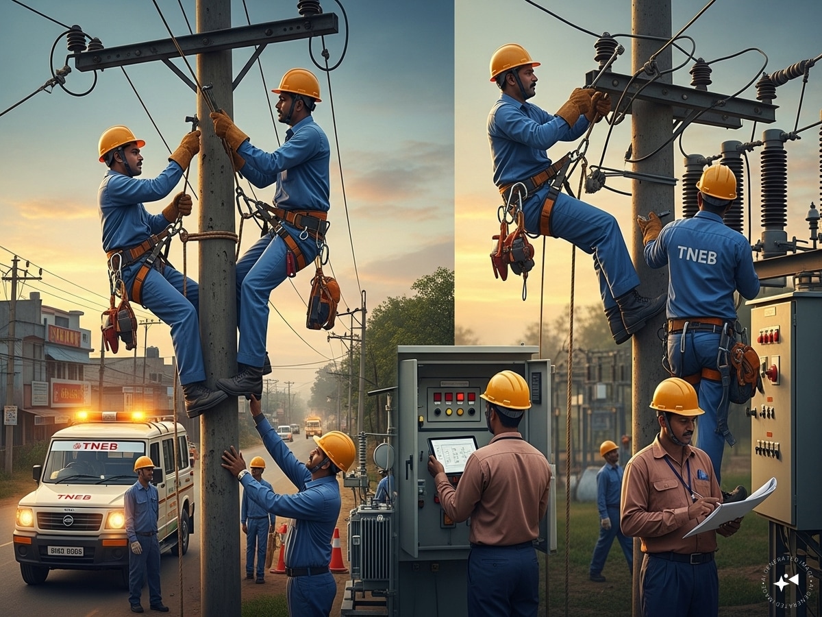 Power Cut | தமிழ்நாட்டில் நாளை (29.01.2026) மின்தடை ஏற்படும் பகுதிகள்... ஏரியா லிஸ்ட் இதோ... | தமிழ்நாடு போட்டோகேலரி - News18 தமிழ்